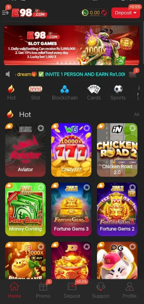 E98 Game
