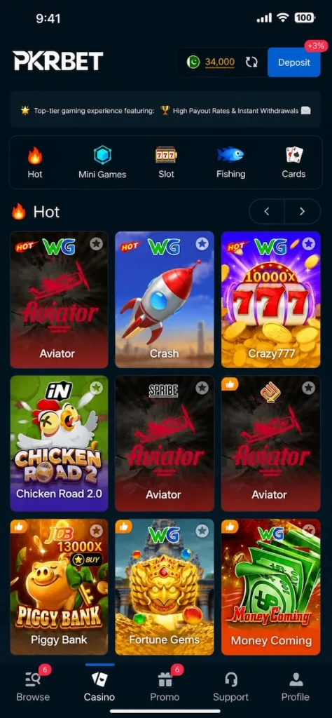 BETPKR Game